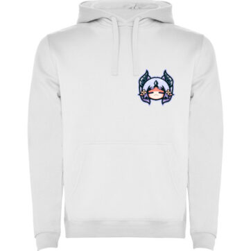 Sudadera Blanca Unisex Premium – Colección Oficial ELPGP x Splashmalo (Edición Especial)